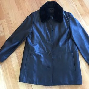 Leather jacket